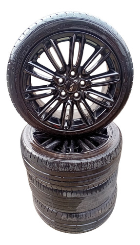 Jogo De Rodas Com Pneu Mini Cooper S Aro 17 Original (Usado)
