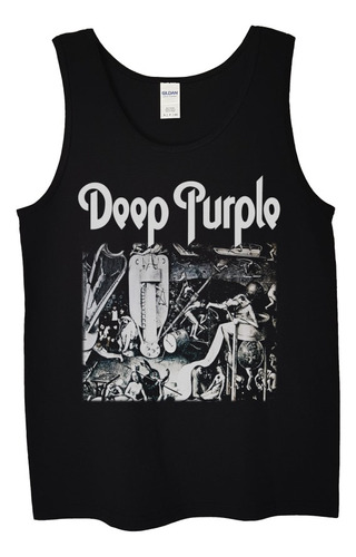 Polera Musculosa Deep Purple Album Rock Abominatron