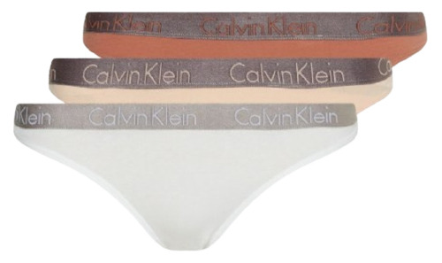 Bikini De Mujer Calvin Klein Underwear 3561 Paquete De 3 5p