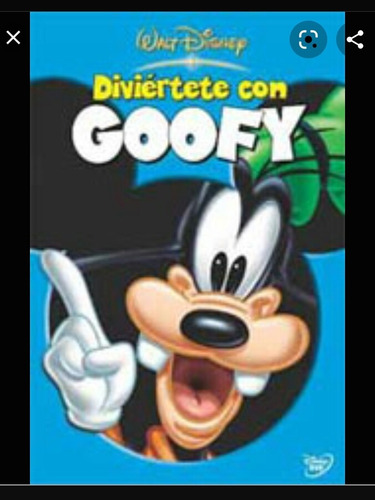 Dvd Diviertete Con Goofy Walt Disney Original Retro!