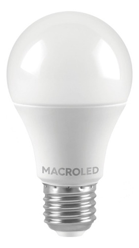 Foco Led 12w Macroled Luz Neutra Rosca E27 220v