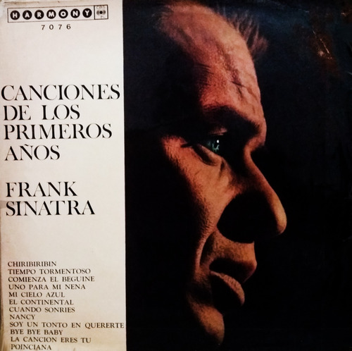 Frank Sinatra - Canciones De Los Primeros Años Lp 