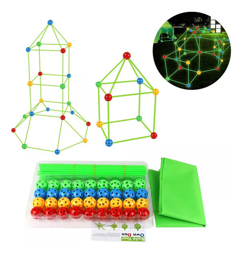 Set De Construcción De Tienda Infantil De 155 Piezas Diy 3d