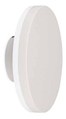 Plafon Exterior Skote Blanco 12w Led Aplique Circular Leuk