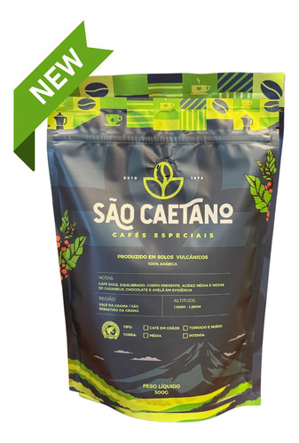 Café Especial São Caetano Torrado E Moído 500g Torra Média
