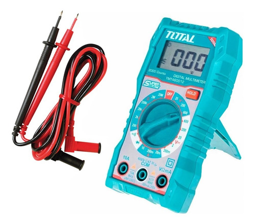 Tester Multimetro Digital Compacto Total 600v Ac/dc + Puntas