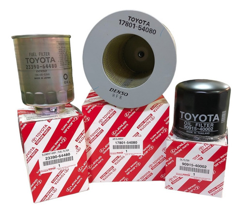 Kit Filtros Originales Toyota Hilux 1997/2004