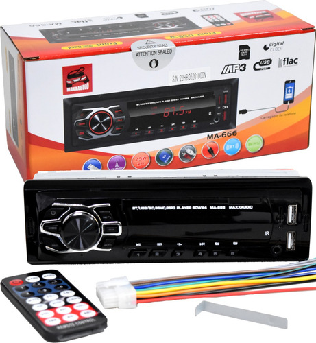 Radio Mp3 Player Som Bluetooth Zapos 4x50w Verona Versailes