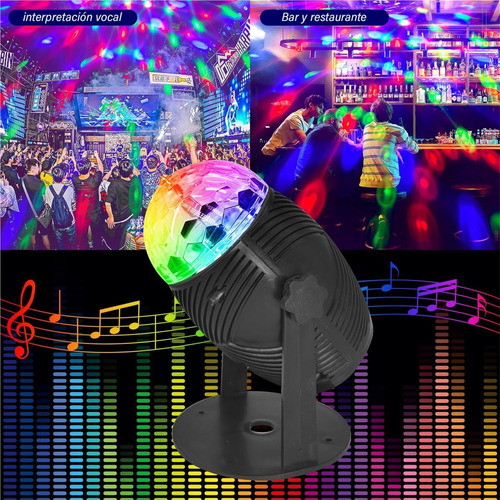 2 Luces De Escenario Rgb For Fiesta Discoteca Estroboscópic