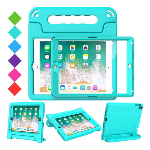 Bmouo Funda Infantil Para iPad De 9.7 Pulgadas 2018/2017, Ip