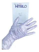 Comprar Guantes De Nitrilo Metálicos Uniseal Sin Polvo 100 Pz