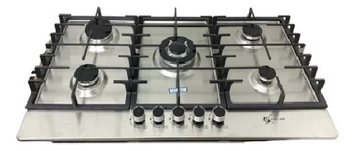 Encimera A Gas New Line Nl5h0067 Plateada 0067 110/220v