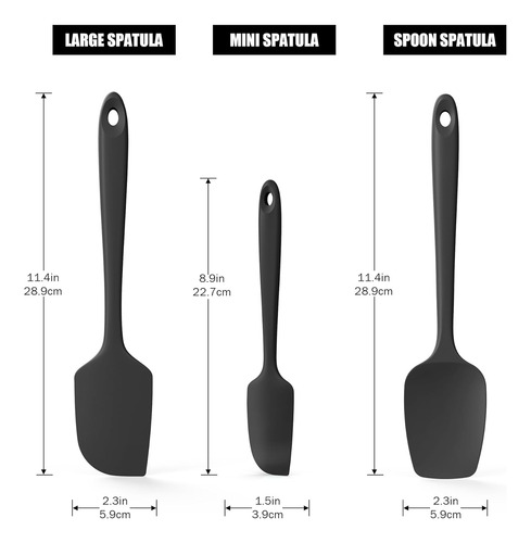 Raspadores De Espátula De Silicona Resistente Al Calor 3 Pie