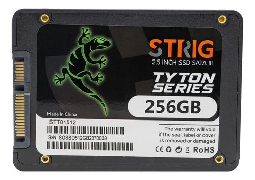 Disco Duro Solido Ssd 256gb Strig  De 2.5 Sata 3 