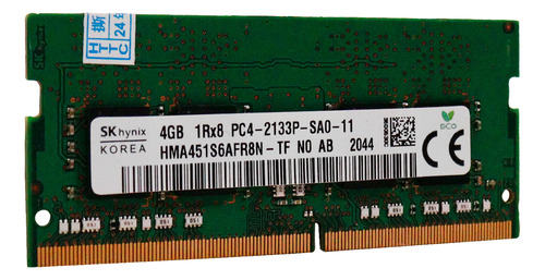 Memória Notebook 4gb Ddr4 2133 Mhz Sk Hynix Hma451s6afr8n-tf