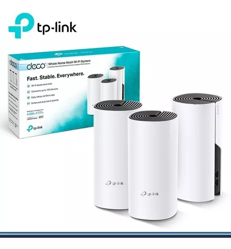 Router Deco M4 (3-pack) Ac1200 Sistema Wi-fi Mesh Tp-link