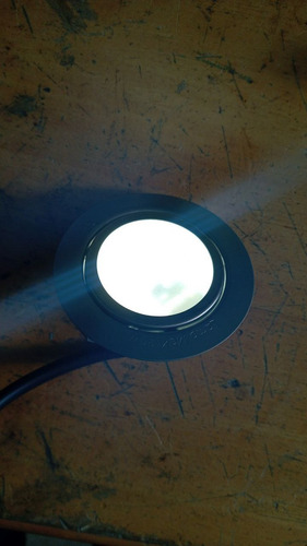 Luz Lampara Campana De Cocina Cromada Led 12v