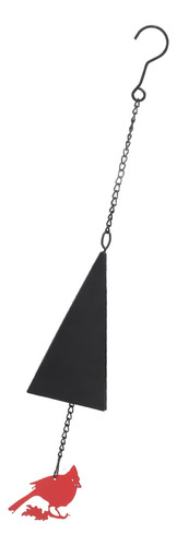 Campana De Viento Con Decoración Colgante De Hierro Con Form