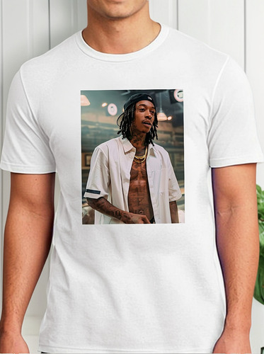 Remera Unisex Wiz Khalifa Blacc Hollywood Personalizada