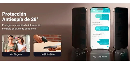 Mica Ugreen Tempered Glass Screen Protector - Privacidad