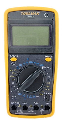 Tester Multitester Multimetro Digital Pantalla Lcd Tmk19915