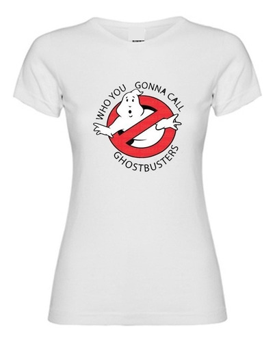 Polera Ghosbusters Cazafantasma Moda Mujer