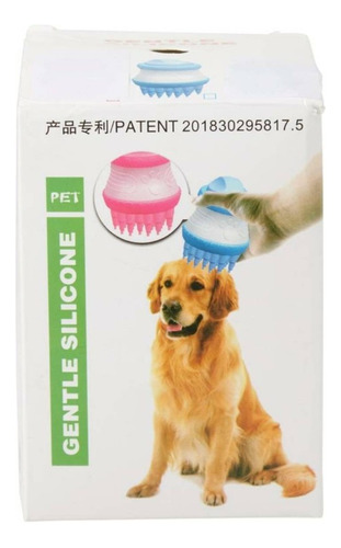 Cepillo Dispensador De Shampoo Para Mascotas