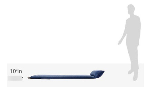 Almohadilla Auto-inflable Para Acampar Con Almohada Adjunta