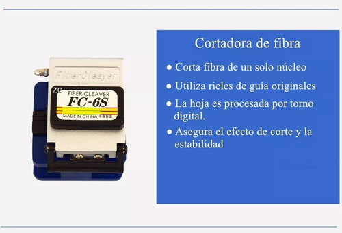 Kit Herramientas De Fibra Óptica