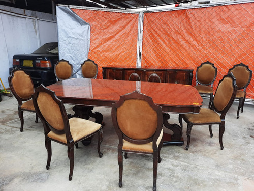 Juego De Comedor Completo Canziani (Usado)