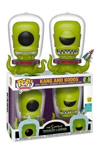 Pop! Funko Simpsons Kang E Kodos Edição Especial #2 2019