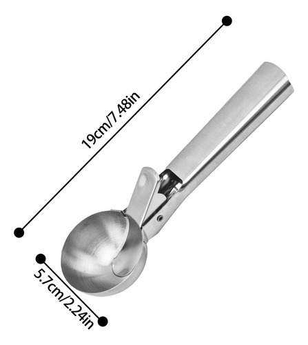 . Cuchara For Helado De Acero Inoxidable Cucharas For Helado