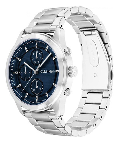 Reloj Para Hombre Calvin Klein Ambition 25200208 Plateado