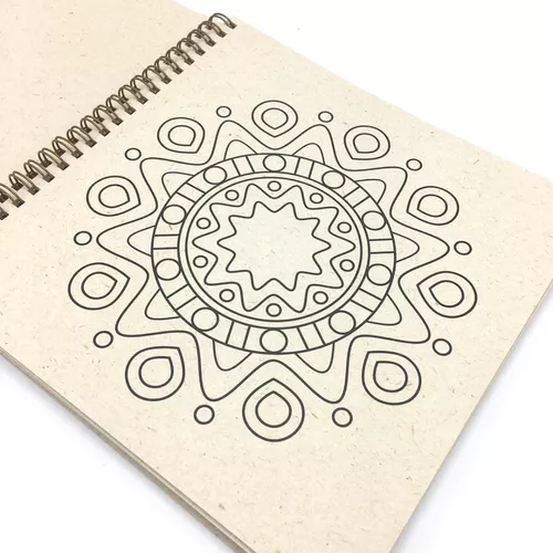 Libro Para Colorear Mandalas Y Dibujos - Fundación Garrahan - $ 4.500