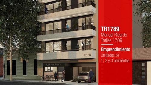 TR1789 + EN CONSTRUCCIÓN | Unidades de 1, 2 y 3 ambientes