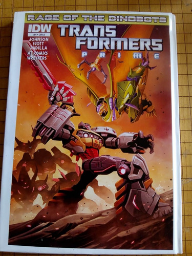 Imagen 1 de 5 de  Dinobots  Transformers Español Pasta Dura Comic Libro