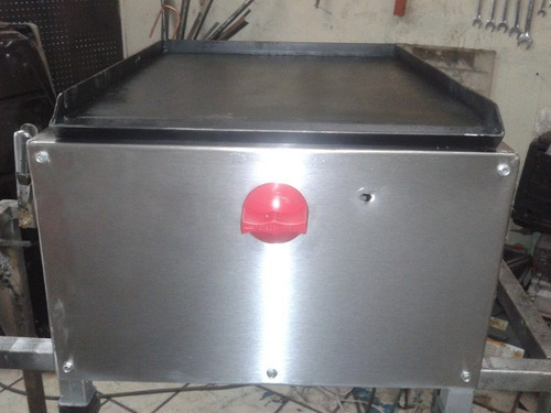 Asador De Gas Con Pidra Volcánica Y Plancha Mini