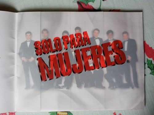 Revista Programa Folleto Solo Para Mujeres Con 11 Autógrafos