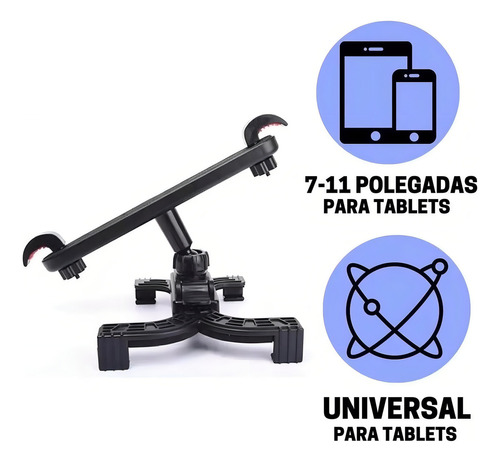Suporte Tablet/iPad Veicular Encosto Cabeça Banco Carro
