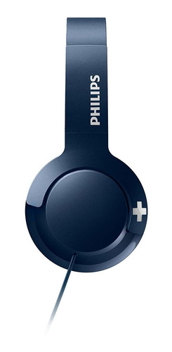 Imagen 3 de 3 de Auriculares Philips BASS+ SHL3075 azul