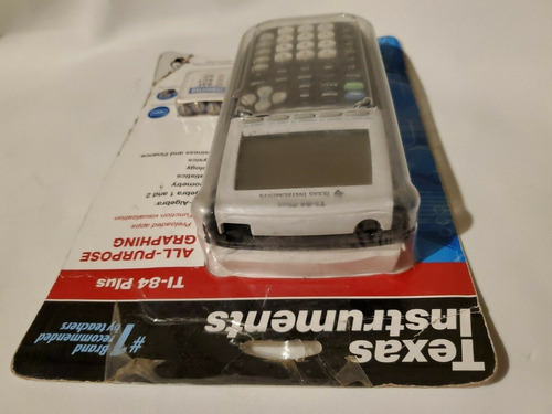 Calculadora gráfica Texas Instruments Ti-84 Plus, color negro