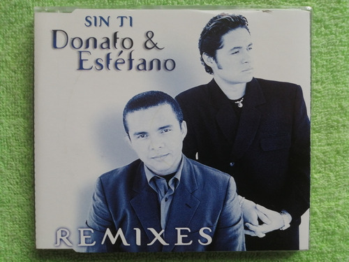 Eam Cd Maxi Single Donato & Estefano Sin Ti 1995 Remixes