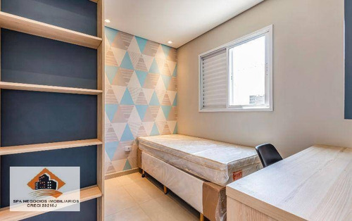 Imagem 9 de 10 de Apartamento Com 2 Dormitórios À Venda, 34 M² Por R$ 250.000,00 - Cidade Patriarca - São Paulo/sp - Ap0317