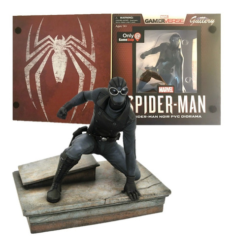 Diorama Spider Man Noir Marvel Gamerverse Only Game Stop