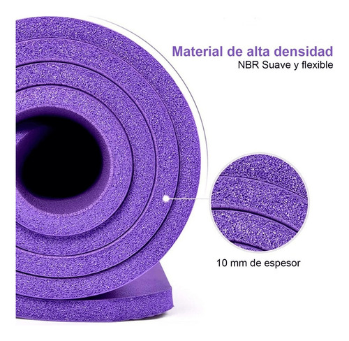 Colchoneta Yoga Pilates Gimnasia Abdominales - 10mm