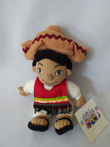 Peluche Mexico Boy Its A Small World Disney Store