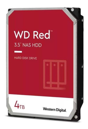 Disco Duro 3.5  Wd Red 4000gb - 4tb Sata 3 5400r 256mb - Nas