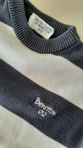 Sweater Benetton Niños Talle 4-5 Años De Hilo (Usado)