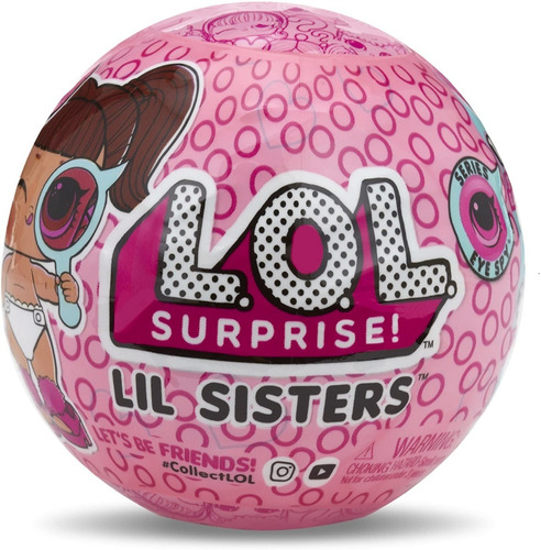L.o.l. Surprise Glitter Con Lil Sister De Regalo
