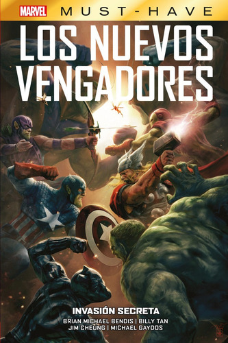 Los Nuevos Vengadores 9 Invasion Secreta, De Michael Gaydos. Editorial Panini Comic En Español